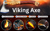 real viking axe