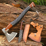 Viking Axe Set with Gift Knife – Outdoor & Collectible