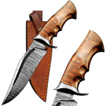 Handcrafted Damascus Steel Knife – Outdoor & Gift Ready