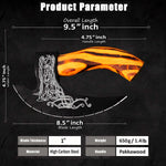 Handmade Pizza Cutter Viking Axe with Sheath